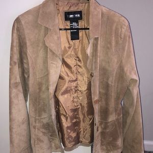 Suede tan jacket